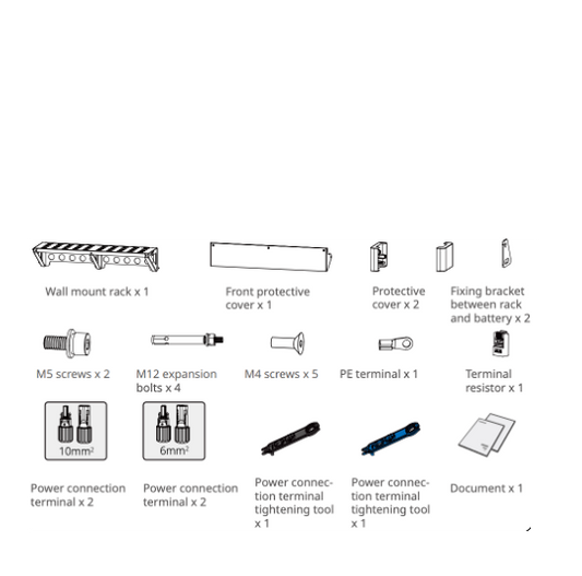 GoodWe Lynx Home LX D Wandmontage set